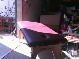 table massage pliante