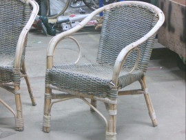 FAUTEUIL ROTIN